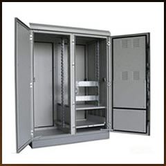 sheet metal server cabinet